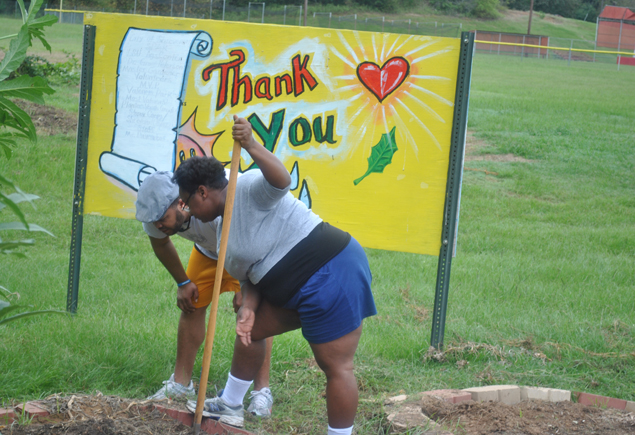Valencia Community Garden Fall Planting Day 2012