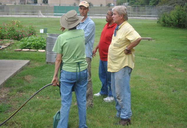 Valencia Community Garden Fall Planting Day 2012