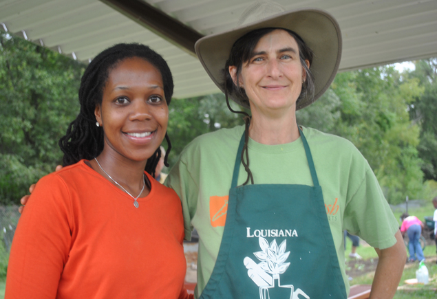 Valencia Community Garden Fall Planting Day 2012