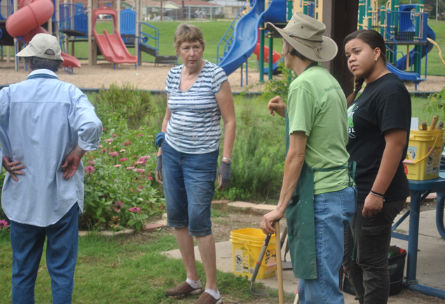 Valencia Community Garden Fall Planting Day 2012