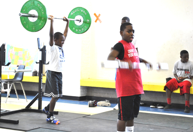 SPAR Weightlifting Vs. Olympian Kendrick J.Farris