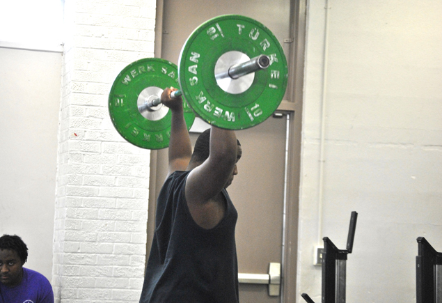 SPAR Weightlifting Vs. Olympian Kendrick J.Farris