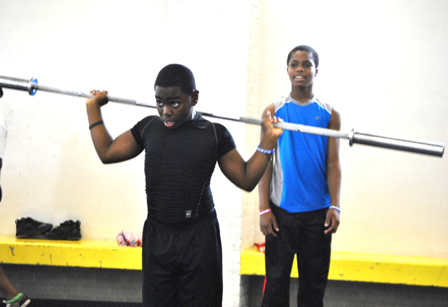 SPAR Weightlifting Vs. Olympian Kendrick J.Farris