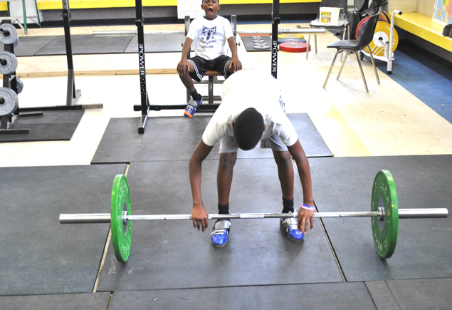 SPAR Weightlifting Vs. Olympian Kendrick J.Farris