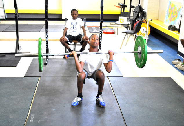 SPAR Weightlifting Vs. Olympian Kendrick J.Farris