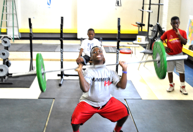 SPAR Weightlifting Vs. Olympian Kendrick J.Farris