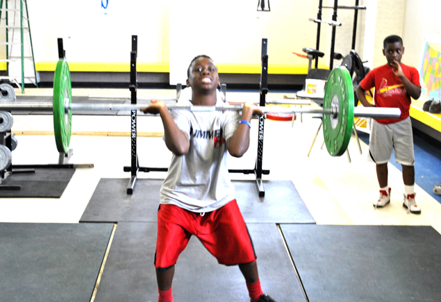 SPAR Weightlifting Vs. Olympian Kendrick J.Farris