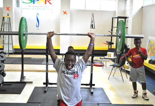 SPAR Weightlifting Vs. Olympian Kendrick J.Farris