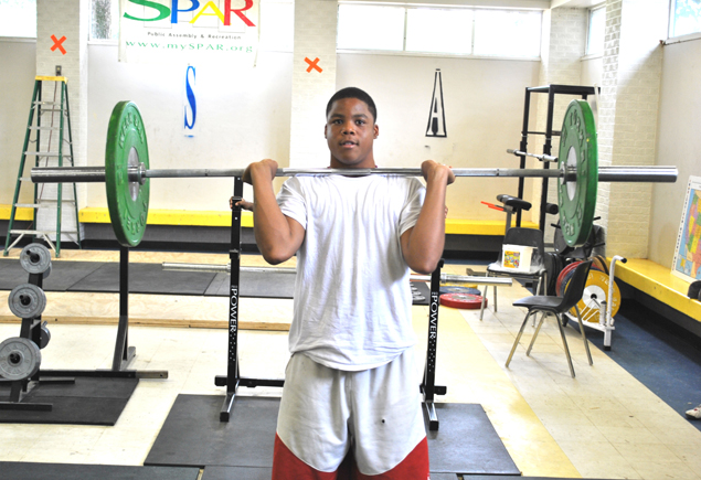 SPAR Weightlifting Vs. Olympian Kendrick J.Farris
