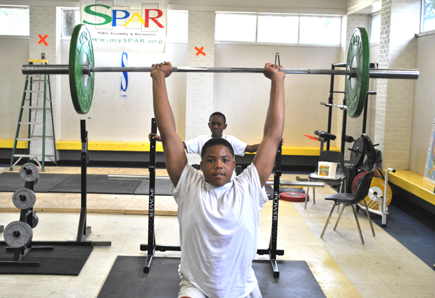 SPAR Weightlifting Vs. Olympian Kendrick J.Farris