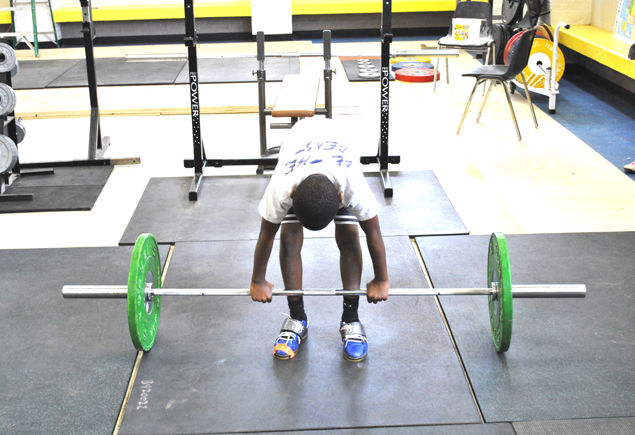 SPAR Weightlifting Vs. Olympian Kendrick J.Farris