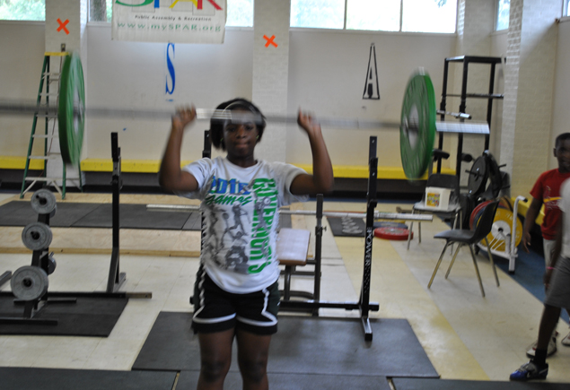 SPAR Weightlifting Vs. Olympian Kendrick J.Farris