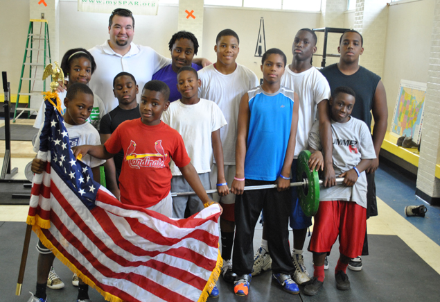 SPAR Weightlifting Vs. Olympian Kendrick J.Farris
