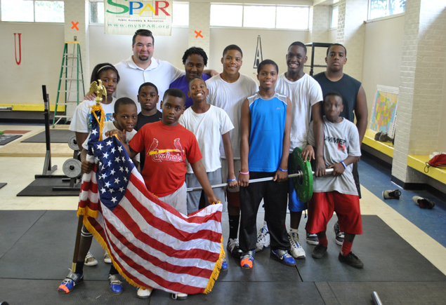 SPAR Weightlifting Vs. Olympian Kendrick J.Farris