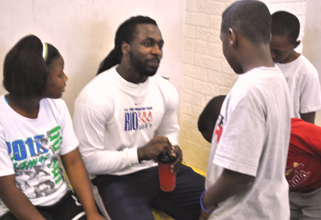 SPAR Weightlifting Vs. Olympian Kendrick J.Farris