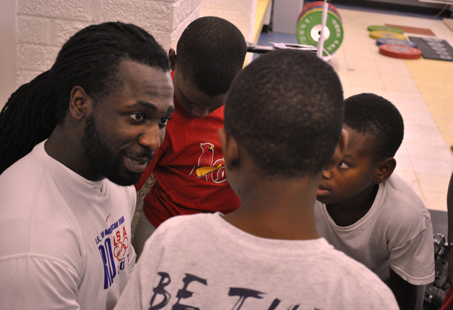 SPAR Weightlifting Vs. Olympian Kendrick J.Farris