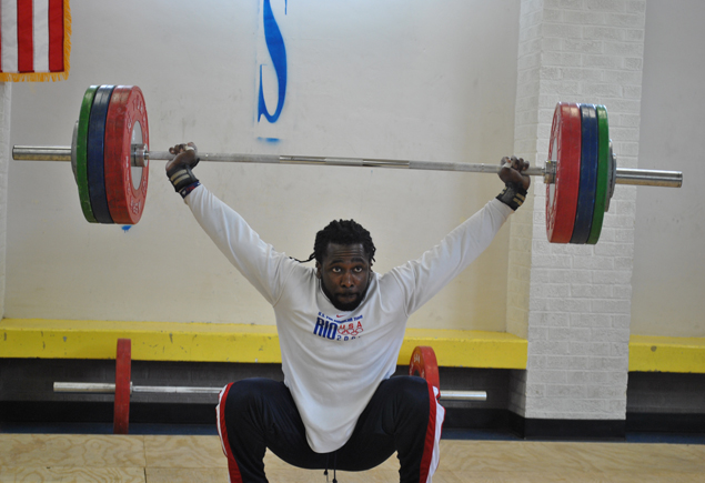 SPAR Weightlifting Vs. Olympian Kendrick J.Farris