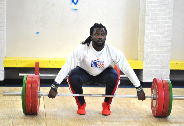 SPAR Weightlifting Vs. Olympian Kendrick J.Farris