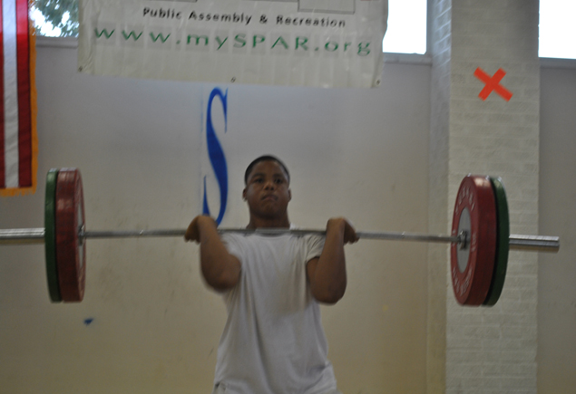 SPAR Weightlifting Vs. Olympian Kendrick J.Farris