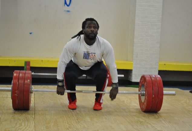 SPAR Weightlifting Vs. Olympian Kendrick J.Farris