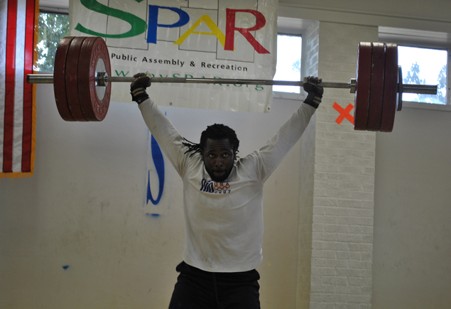 SPAR Weightlifting Vs. Olympian Kendrick J.Farris