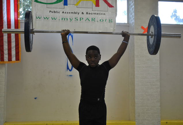 SPAR Weightlifting Vs. Olympian Kendrick J.Farris