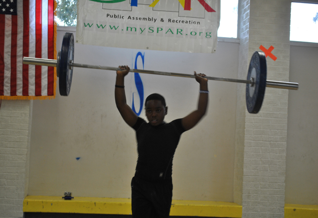 SPAR Weightlifting Vs. Olympian Kendrick J.Farris