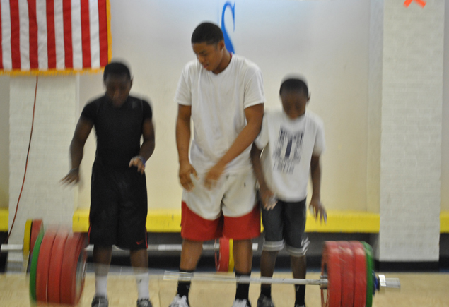 SPAR Weightlifting Vs. Olympian Kendrick J.Farris