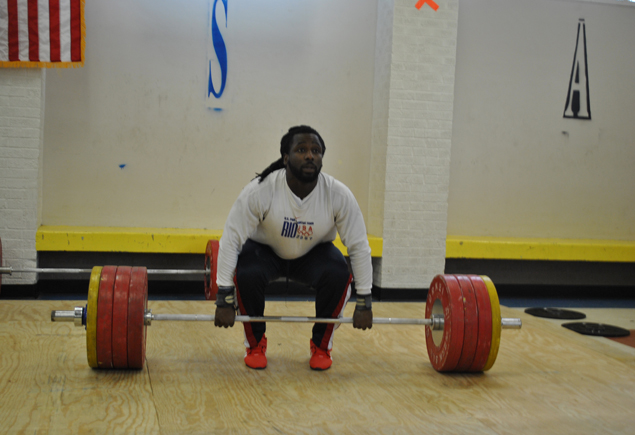 SPAR Weightlifting Vs. Olympian Kendrick J.Farris