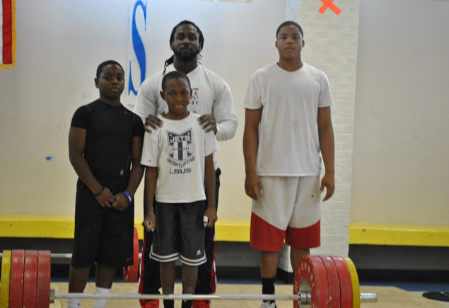 SPAR Weightlifting Vs. Olympian Kendrick J.Farris