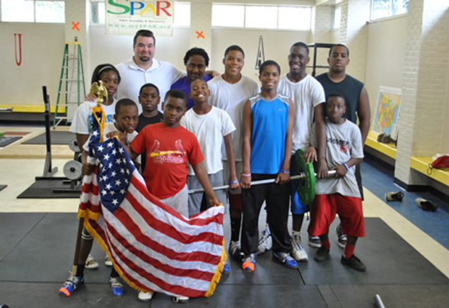 SPAR Weightlifting Vs. Olympian Kendrick J.Farris