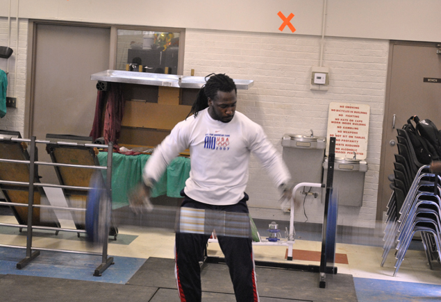 SPAR Weightlifting Vs. Olympian Kendrick J.Farris