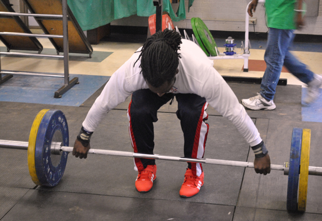 SPAR Weightlifting Vs. Olympian Kendrick J.Farris