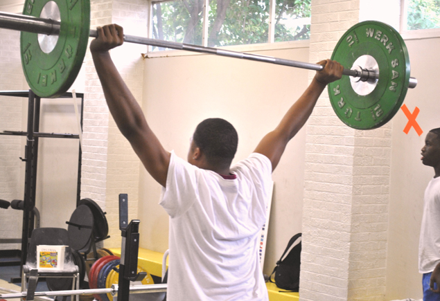 SPAR Weightlifting Vs. Olympian Kendrick J.Farris