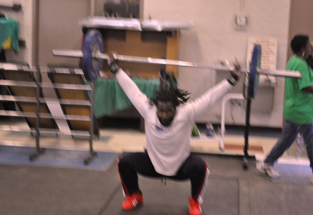 SPAR Weightlifting Vs. Olympian Kendrick J.Farris