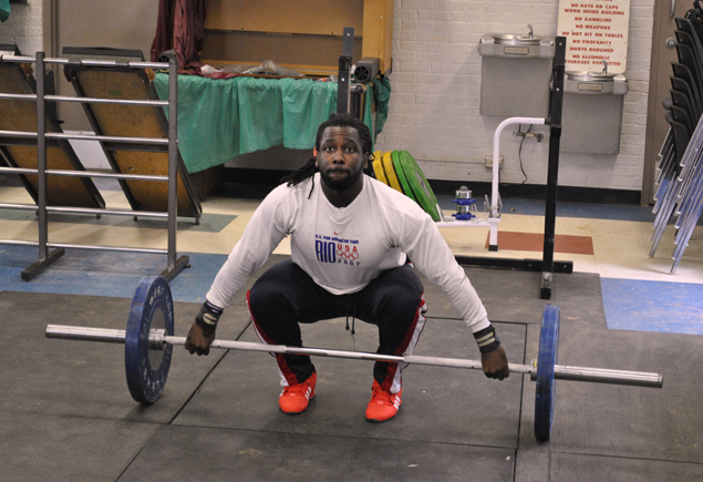 SPAR Weightlifting Vs. Olympian Kendrick J.Farris