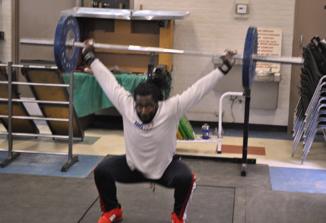 SPAR Weightlifting Vs. Olympian Kendrick J.Farris