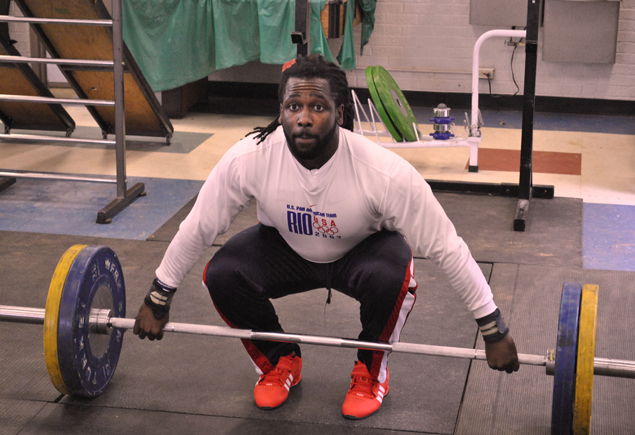SPAR Weightlifting Vs. Olympian Kendrick J.Farris