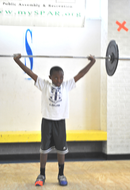 SPAR Weightlifting Vs. Olympian Kendrick J.Farris