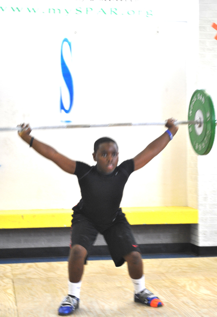 SPAR Weightlifting Vs. Olympian Kendrick J.Farris