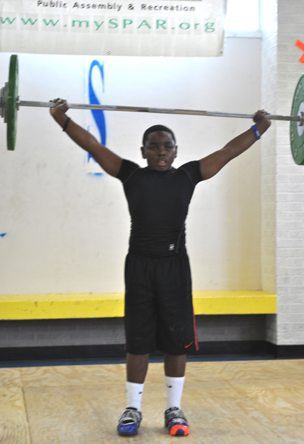 SPAR Weightlifting Vs. Olympian Kendrick J.Farris