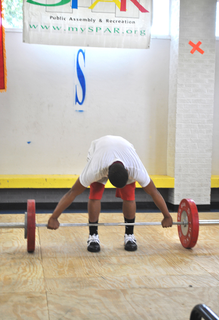 SPAR Weightlifting Vs. Olympian Kendrick J.Farris