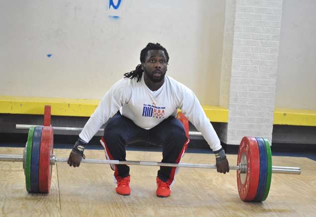 SPAR Weightlifting Vs. Olympian Kendrick J.Farris