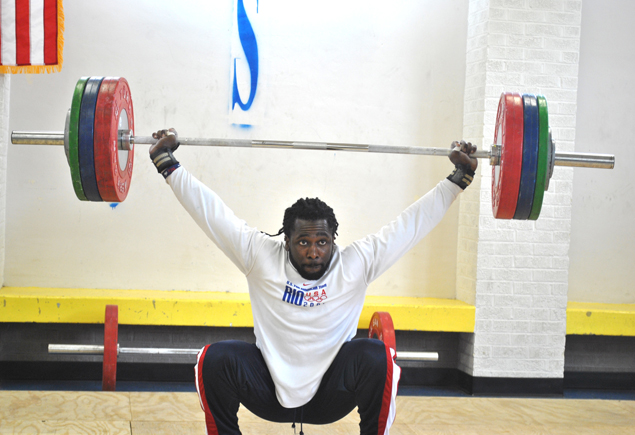 SPAR Weightlifting Vs. Olympian Kendrick J.Farris