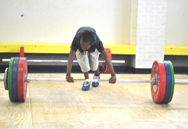 SPAR Weightlifting Vs. Olympian Kendrick J.Farris