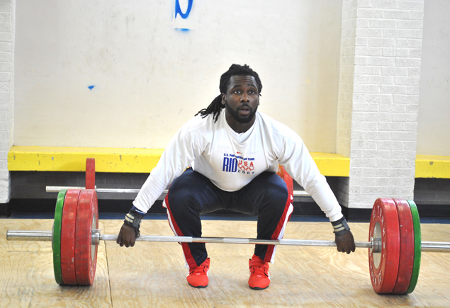 SPAR Weightlifting Vs. Olympian Kendrick J.Farris